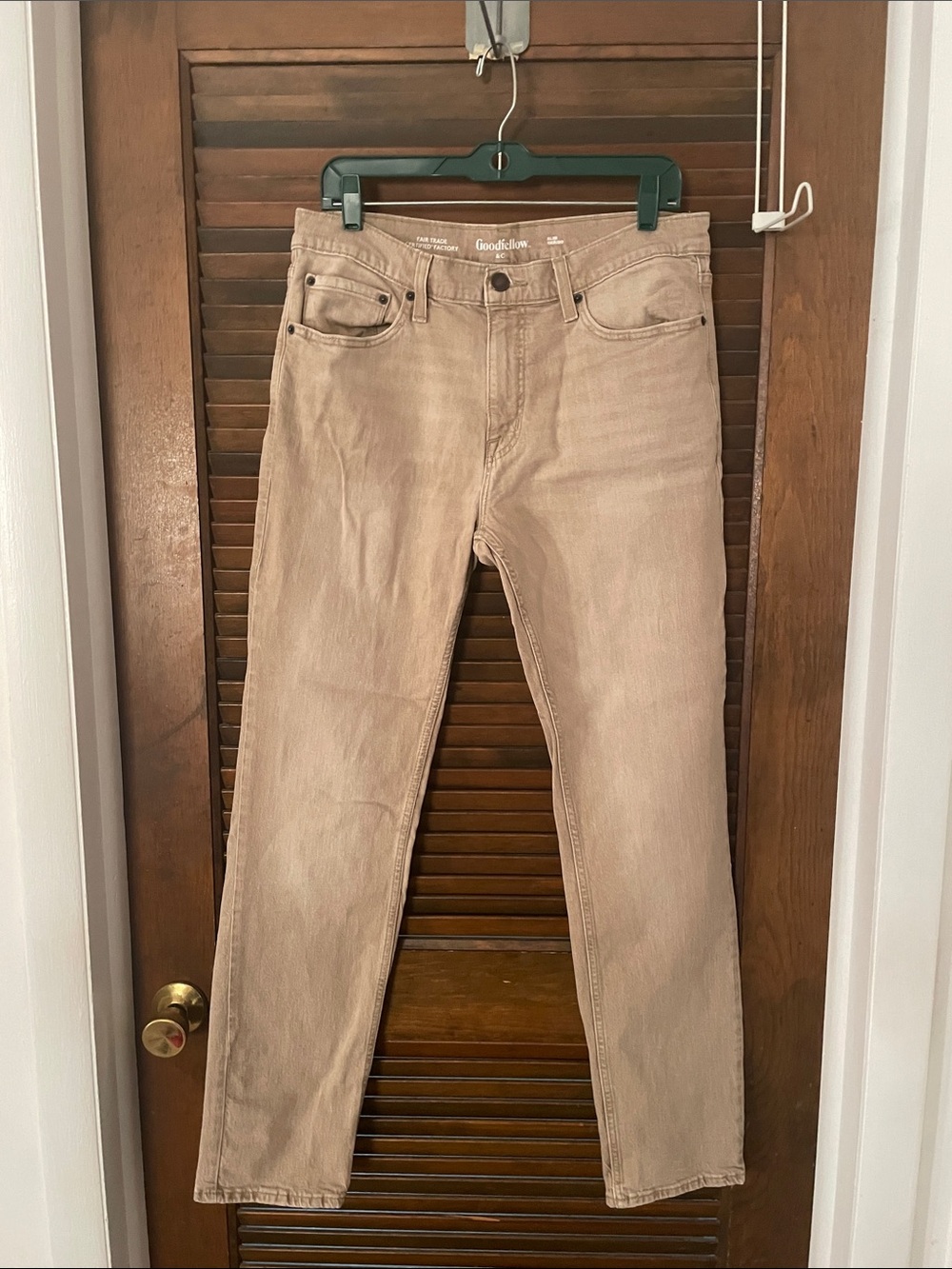 Goodfellow & Co Men’s Slim Jeans in Tan